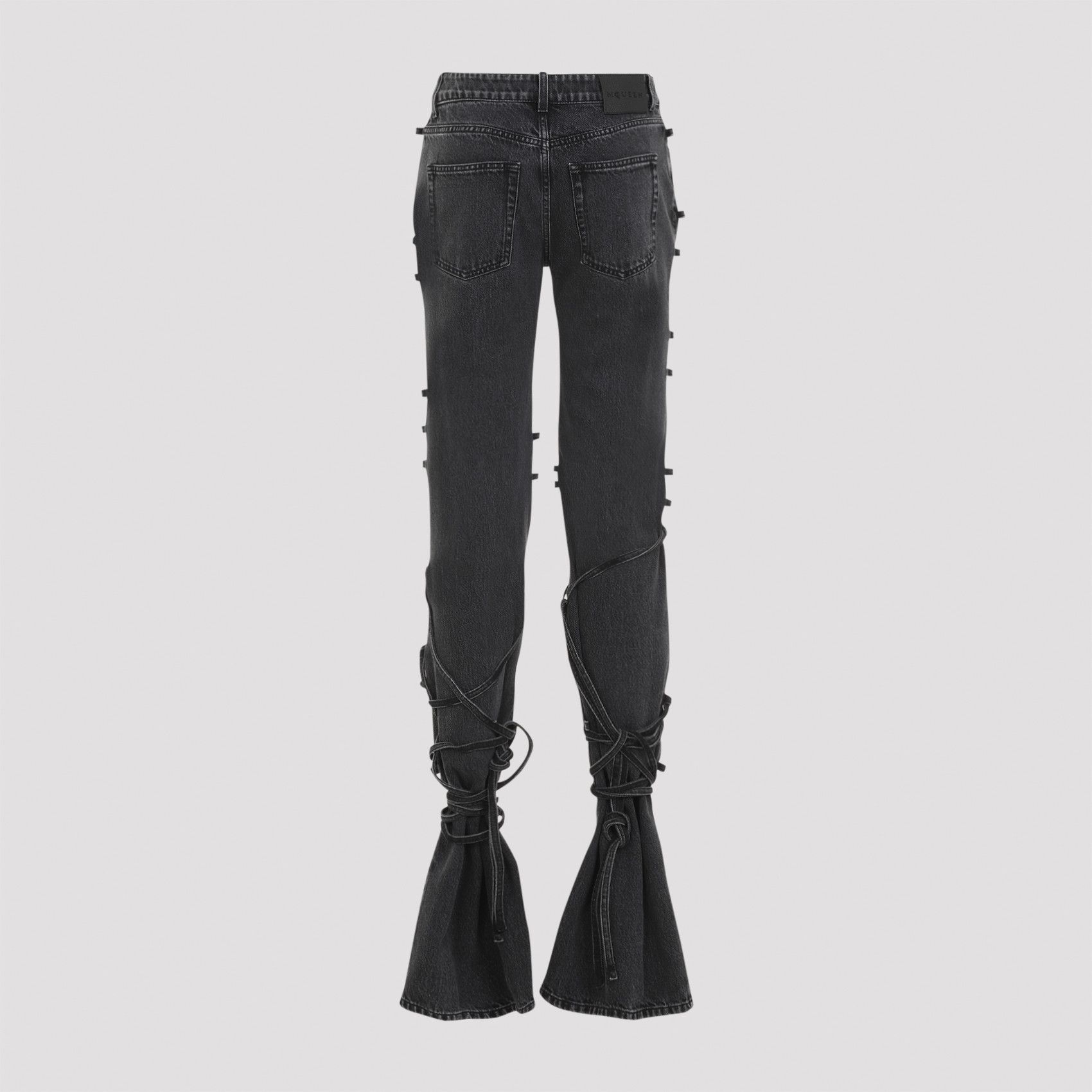Alexander McQueen Alexander McQueen Tied Jeans Size 26" / US 2 / IT 38 - 2 Thumbnail