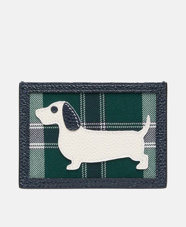 Thom Browne Leather card holder Size ONE SIZE - 2 Thumbnail