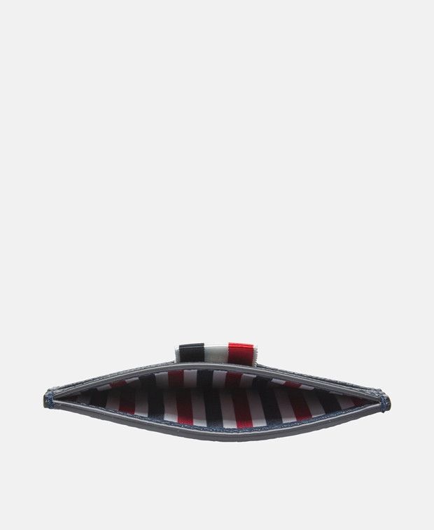 Thom Browne Leather card holder Size ONE SIZE - 3 Thumbnail