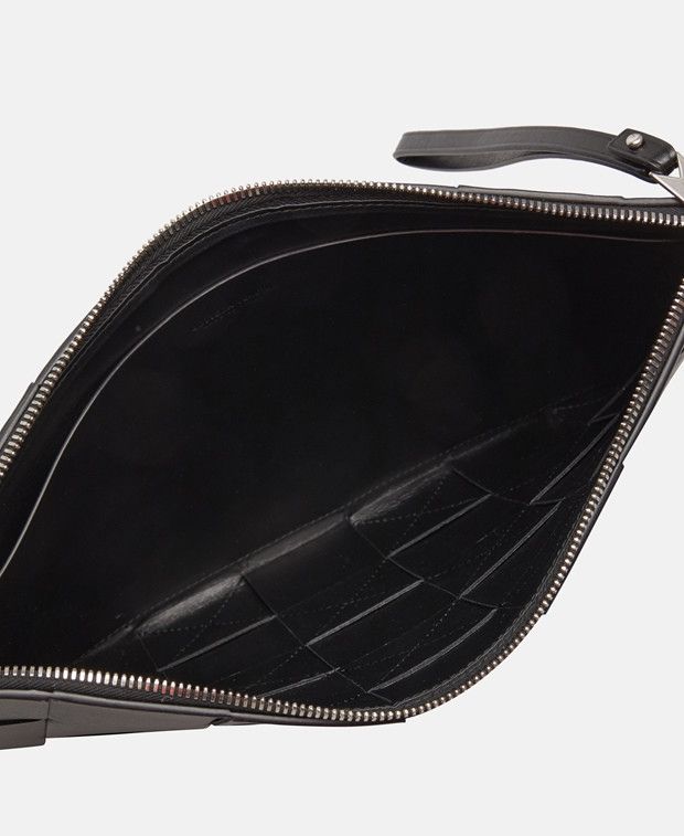 Bottega Veneta Leather wristbag Size ONE SIZE - 3 Thumbnail