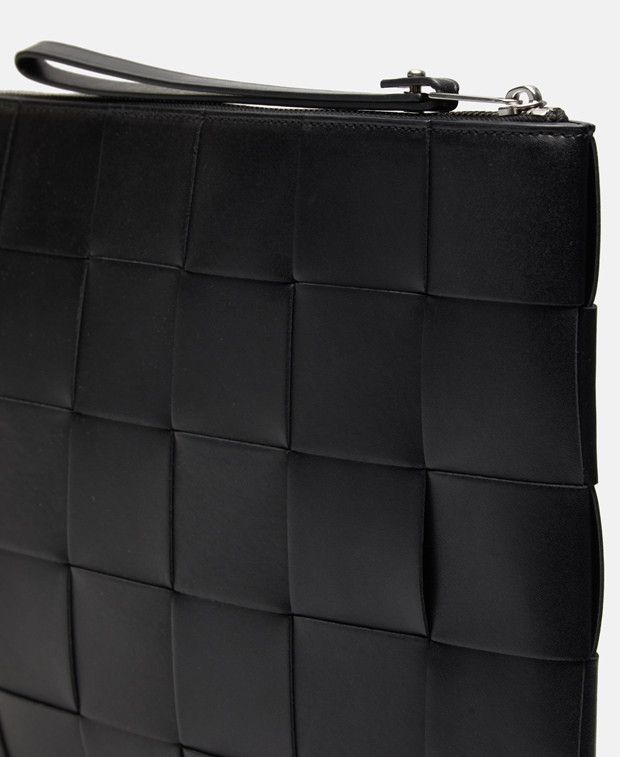 Bottega Veneta Leather wristbag Size ONE SIZE - 2 Thumbnail