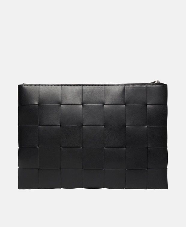 Bottega Veneta Leather wristbag Size ONE SIZE - 4 Thumbnail