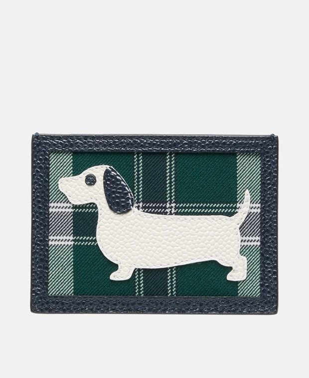Thom Browne Leather card holder Size ONE SIZE - 2 Thumbnail