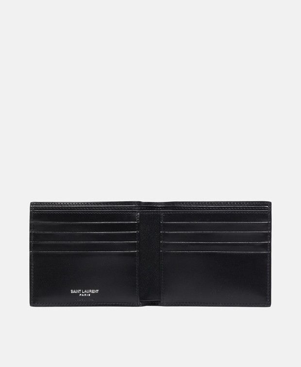 Saint Laurent Paris leather wallet Size ONE SIZE - 3 Thumbnail