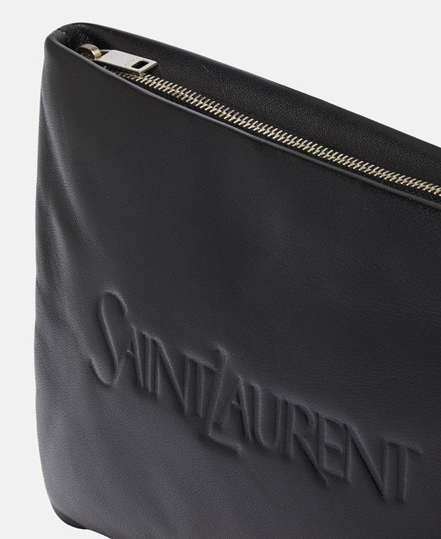 Saint Laurent Paris Leather clutch Size ONE SIZE - 2 Thumbnail