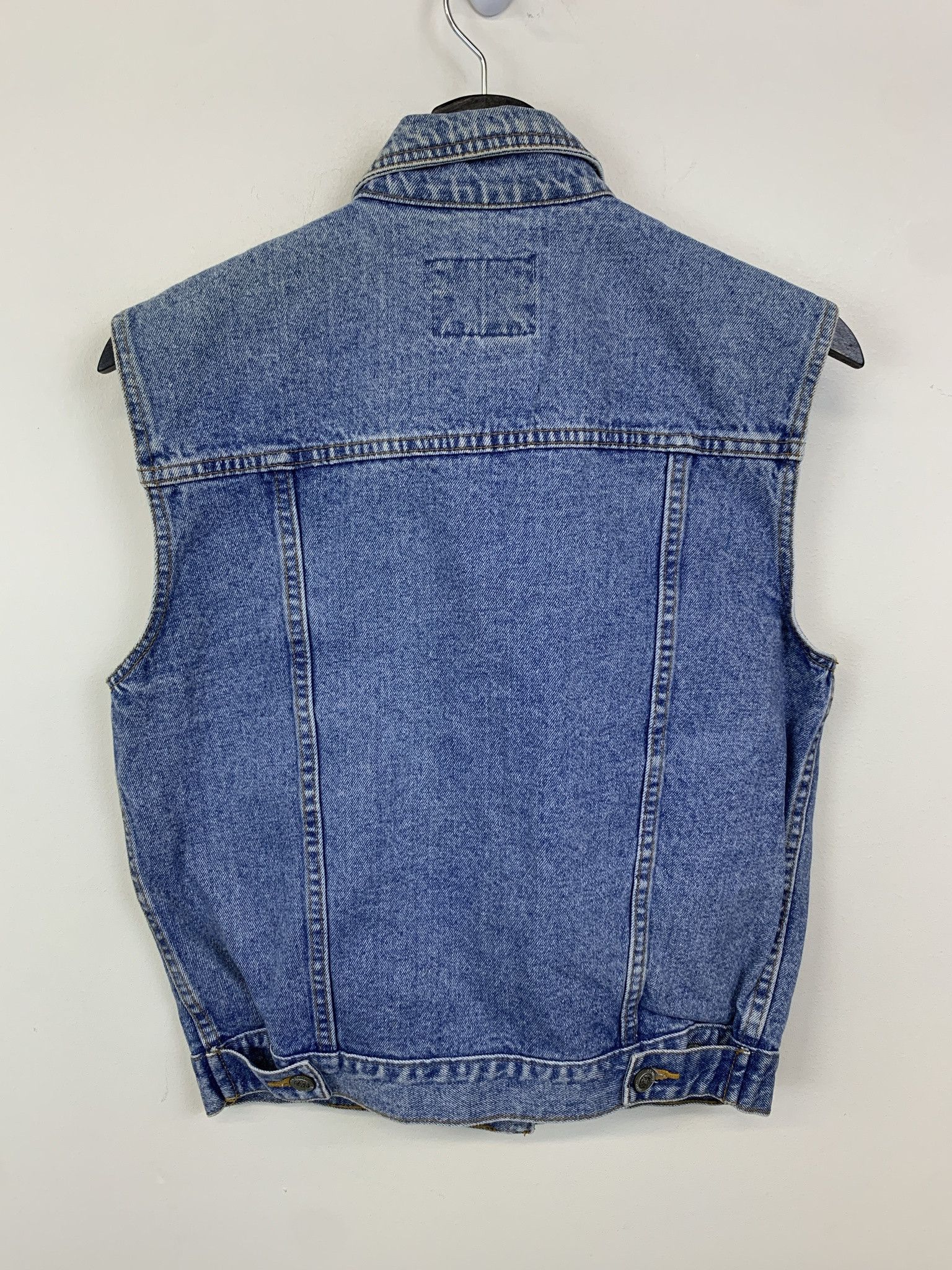 Levi's Vintage Denim Vest 1990s Gitanoe Denim jaclet Vest Size S Size US S / EU 44-46 / 1 - 3 Thumbnail