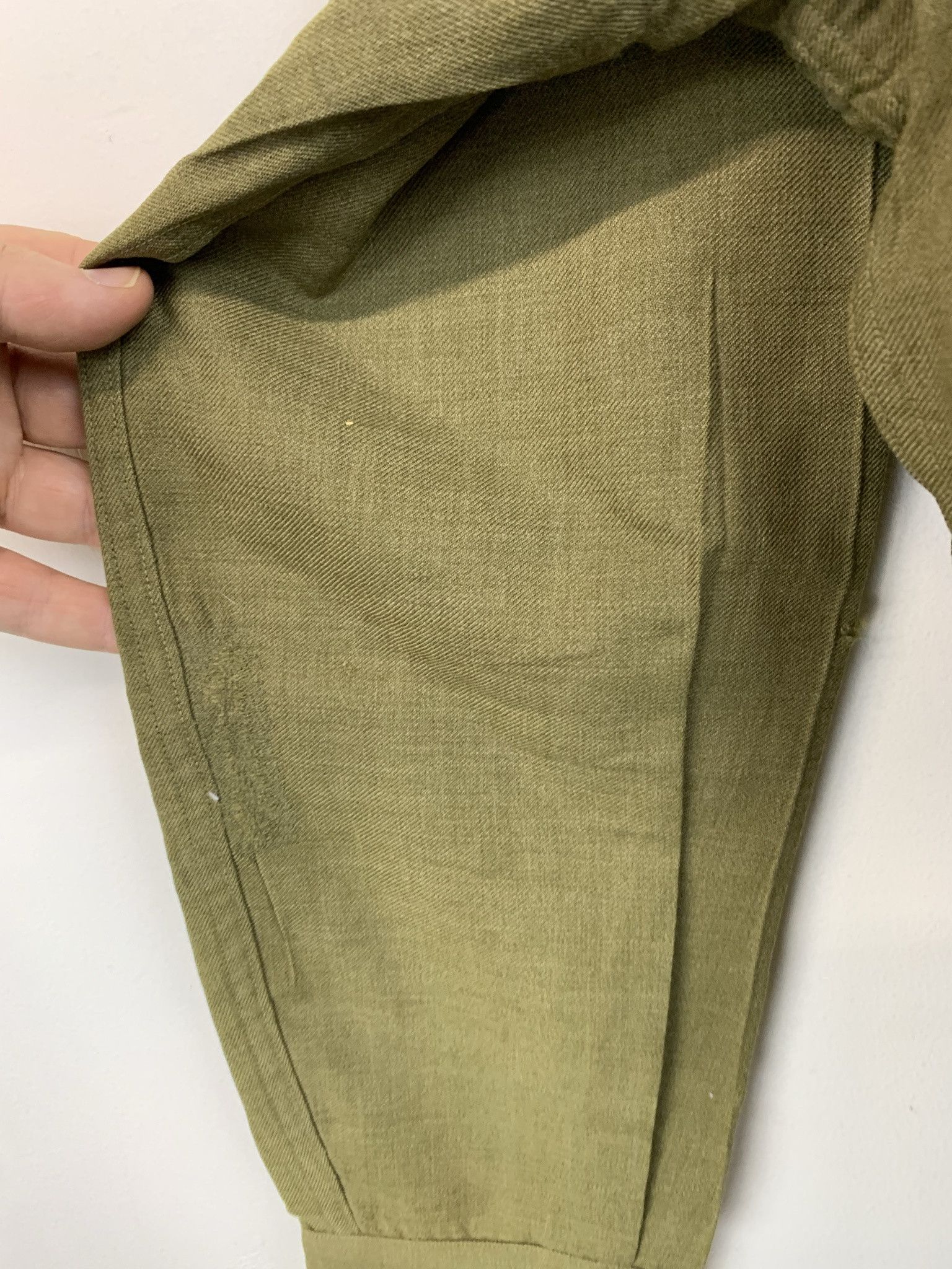 Levi's Vintage Military Shirt 1990s Olive Green Light Field Shirt Size S Size US S / EU 44-46 / 1 - 2 Thumbnail