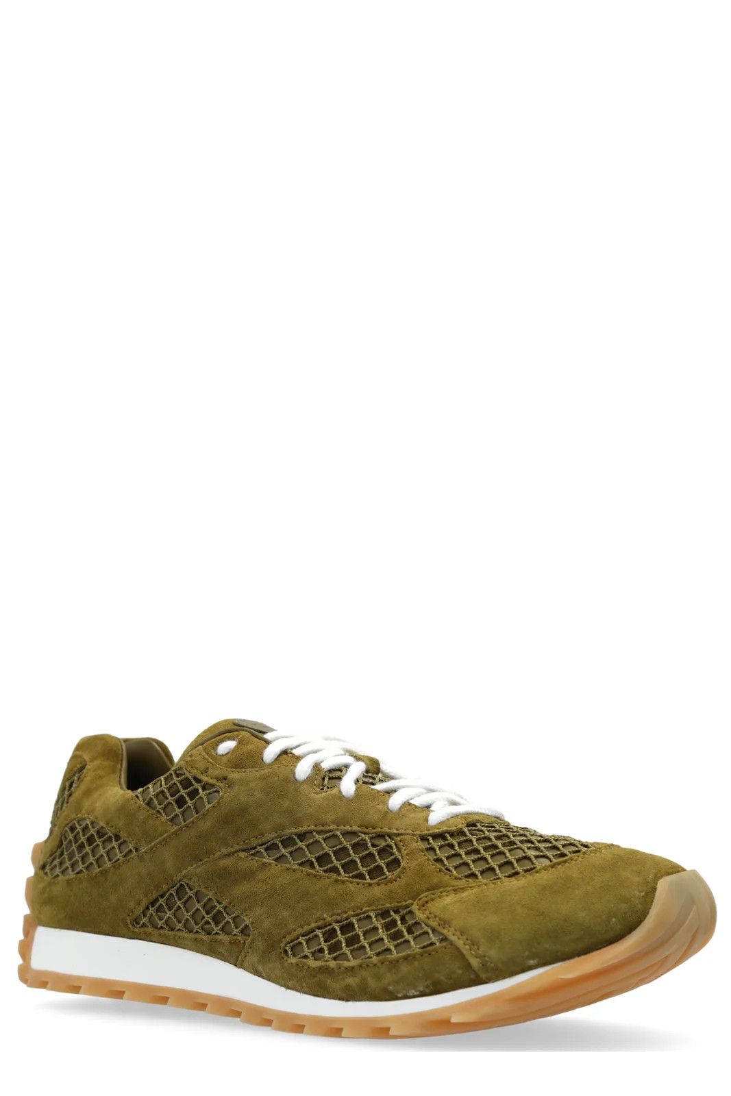 Bottega Veneta Orbit Mesh Sneakers in khaki Size US 12 / EU 45 - 2 Thumbnail