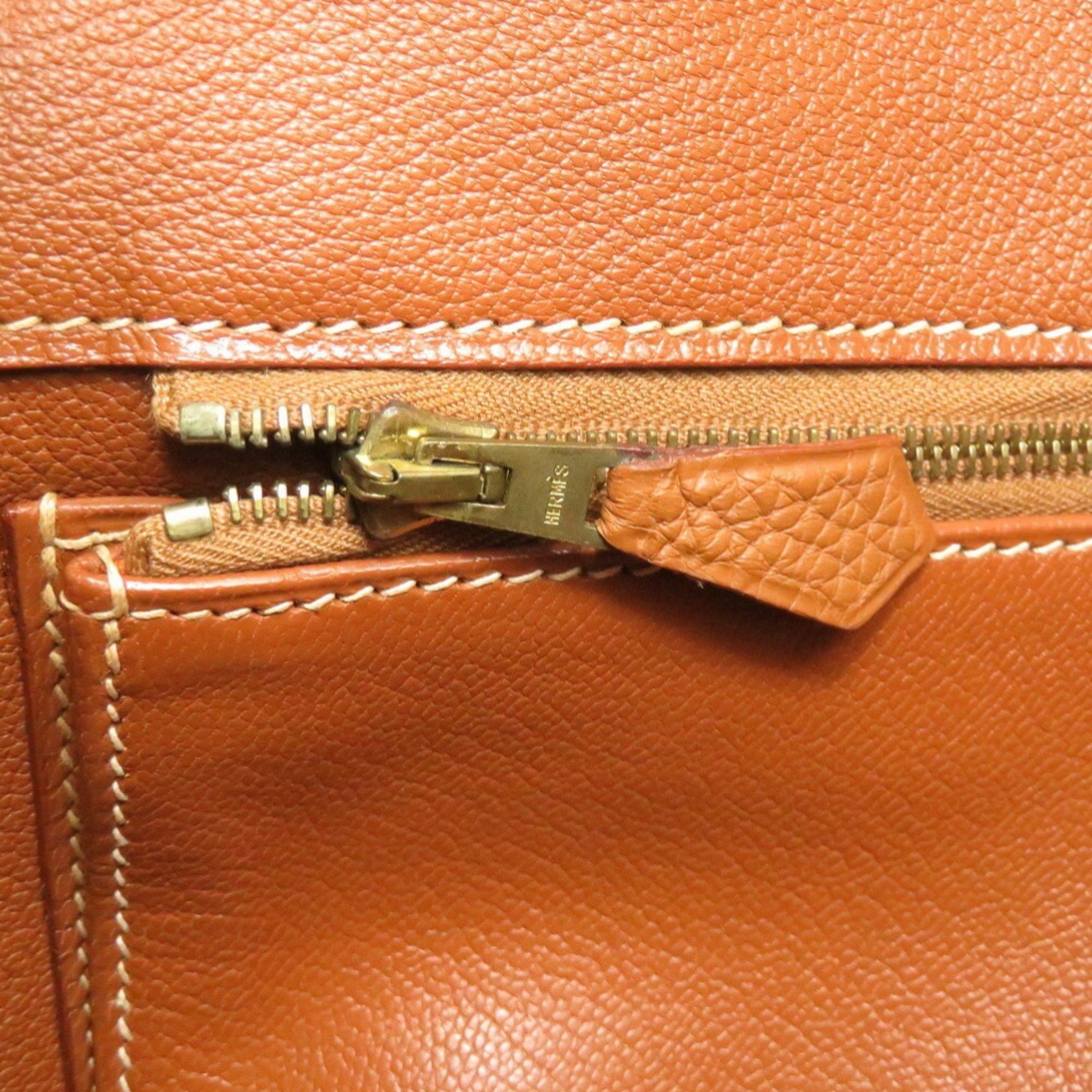 Hermes Hermes Birkin 45 Long Togo Gold □D Engraved Shoulder Bag Brown 0244 HERMES Size ONE SIZE - 10 Thumbnail