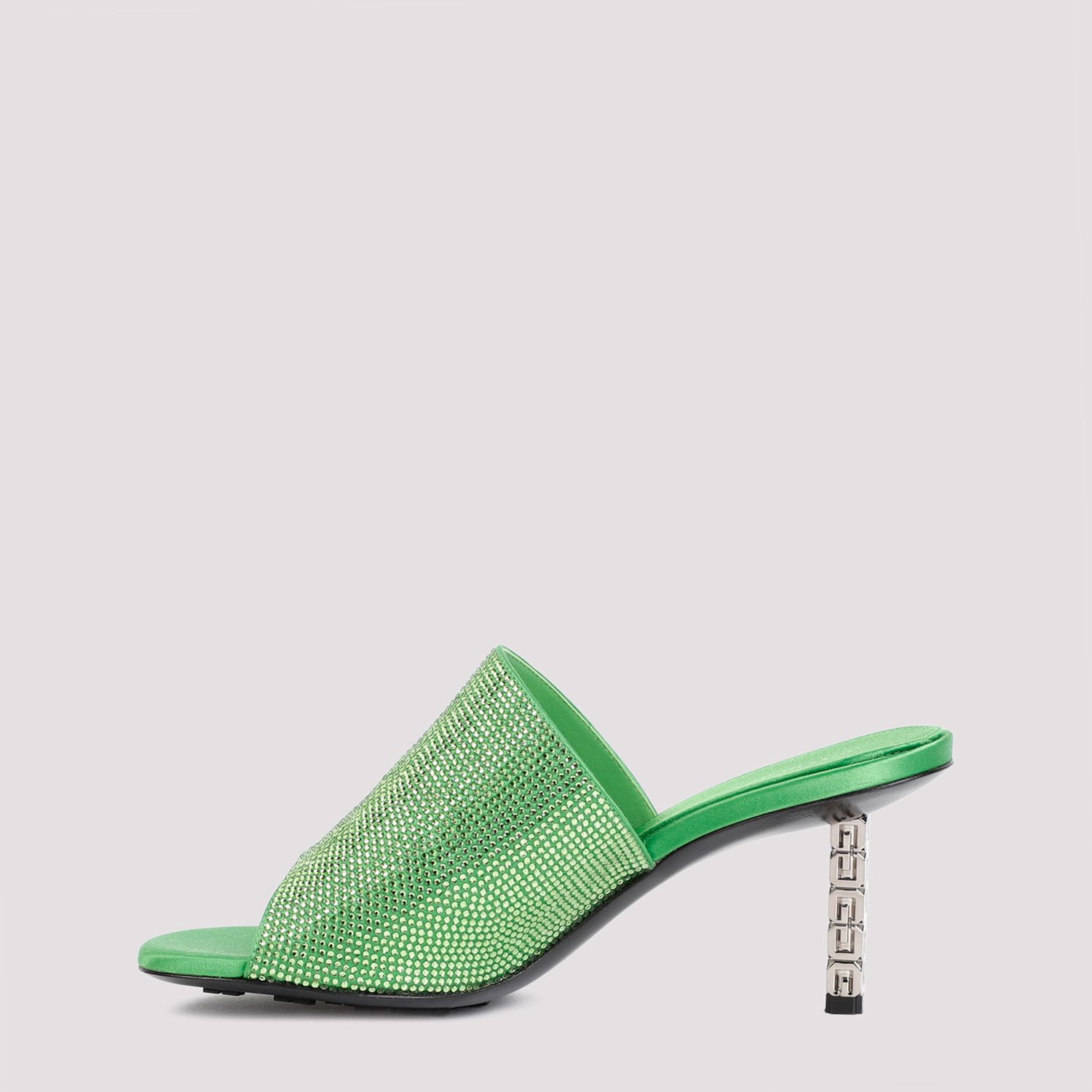 Givenchy Givenchy G Cube mules in satin with strass Size US 6 / IT 36 - 2 Thumbnail