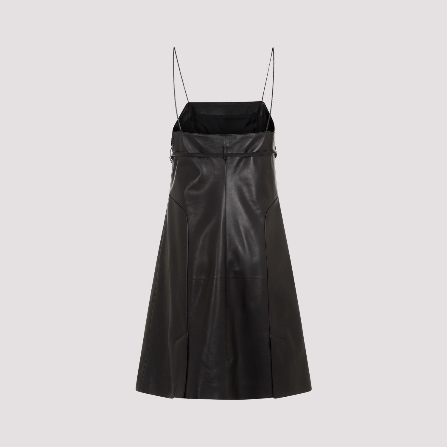 Givenchy Givenchy Voyou Leather Mini Dress Size S / US 4 / IT 40 - 2 Thumbnail