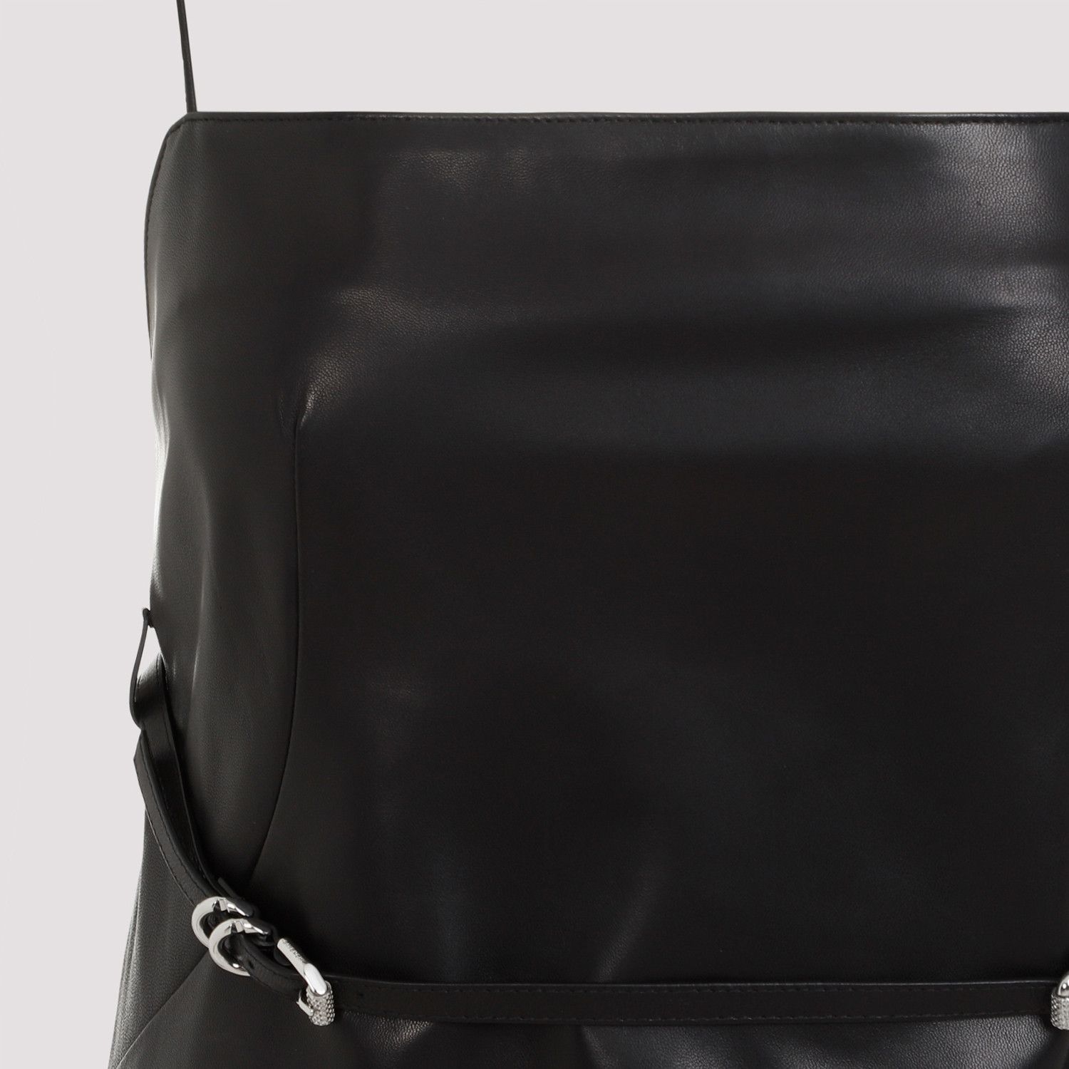 Givenchy Givenchy Voyou Leather Mini Dress Size S / US 4 / IT 40 - 4 Thumbnail