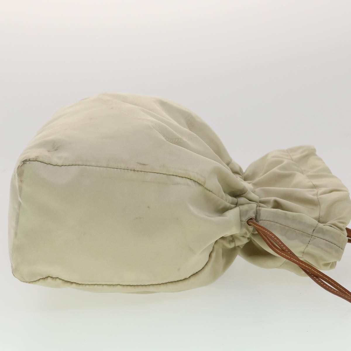 Prada Beige Synthetic Shoulder Bag (Pre-Owned) Size ONE SIZE - 8 Thumbnail