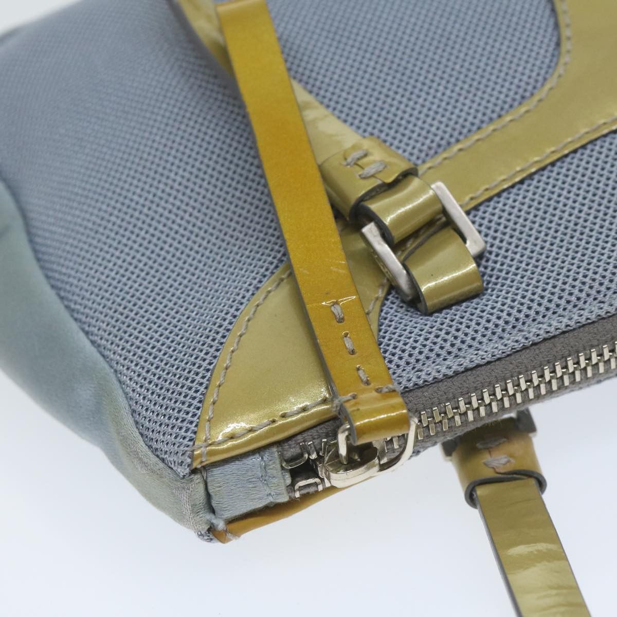 Prada Blue Synthetic Handbag (Pre-Owned) Size ONE SIZE - 19 Thumbnail