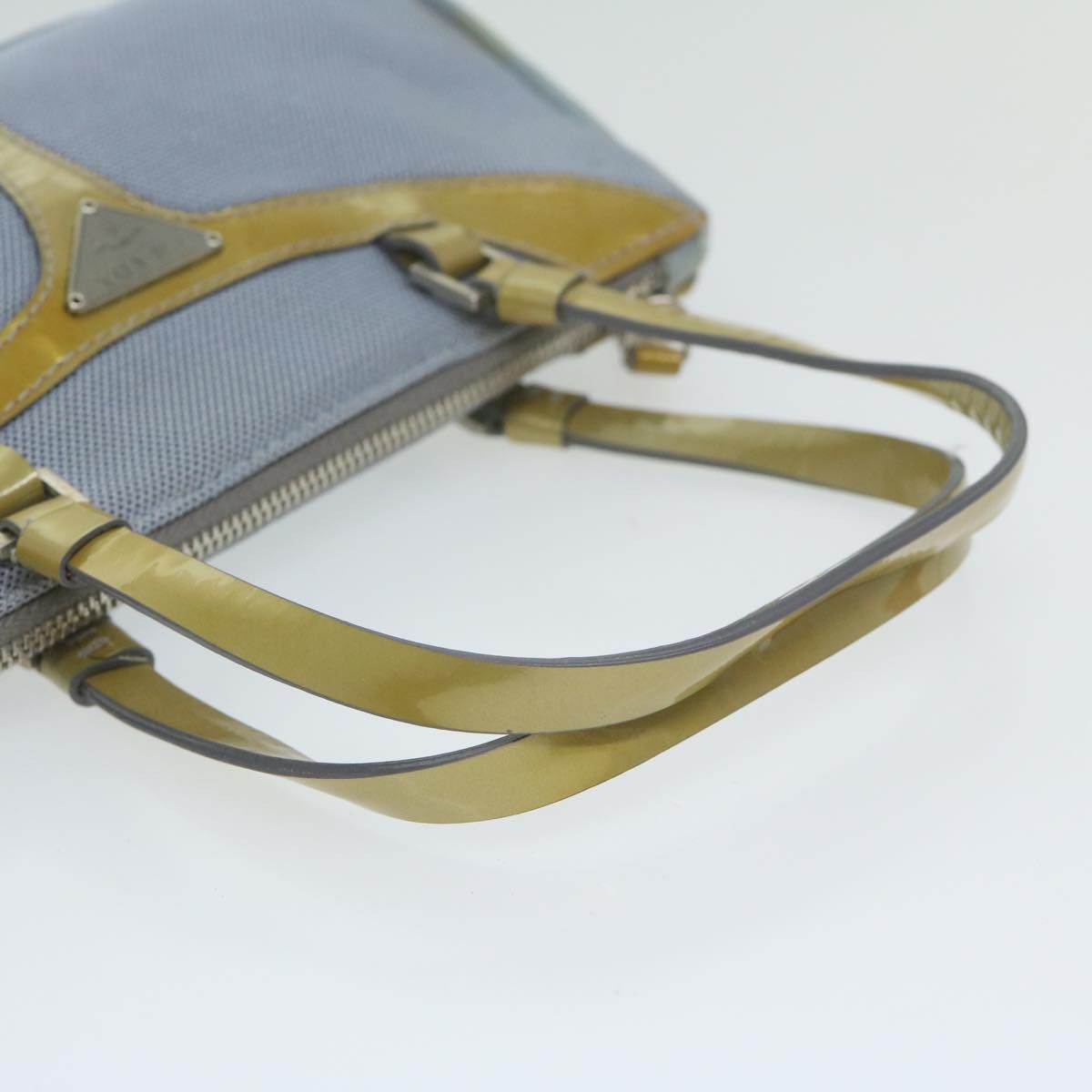 Prada Blue Synthetic Handbag (Pre-Owned) Size ONE SIZE - 11 Thumbnail
