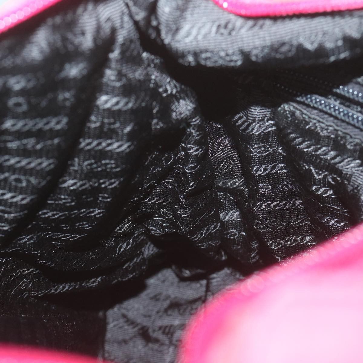 Prada Tessuto Pink Synthetic Shoulder Bag (Pre-Owned) Size ONE SIZE - 20 Thumbnail