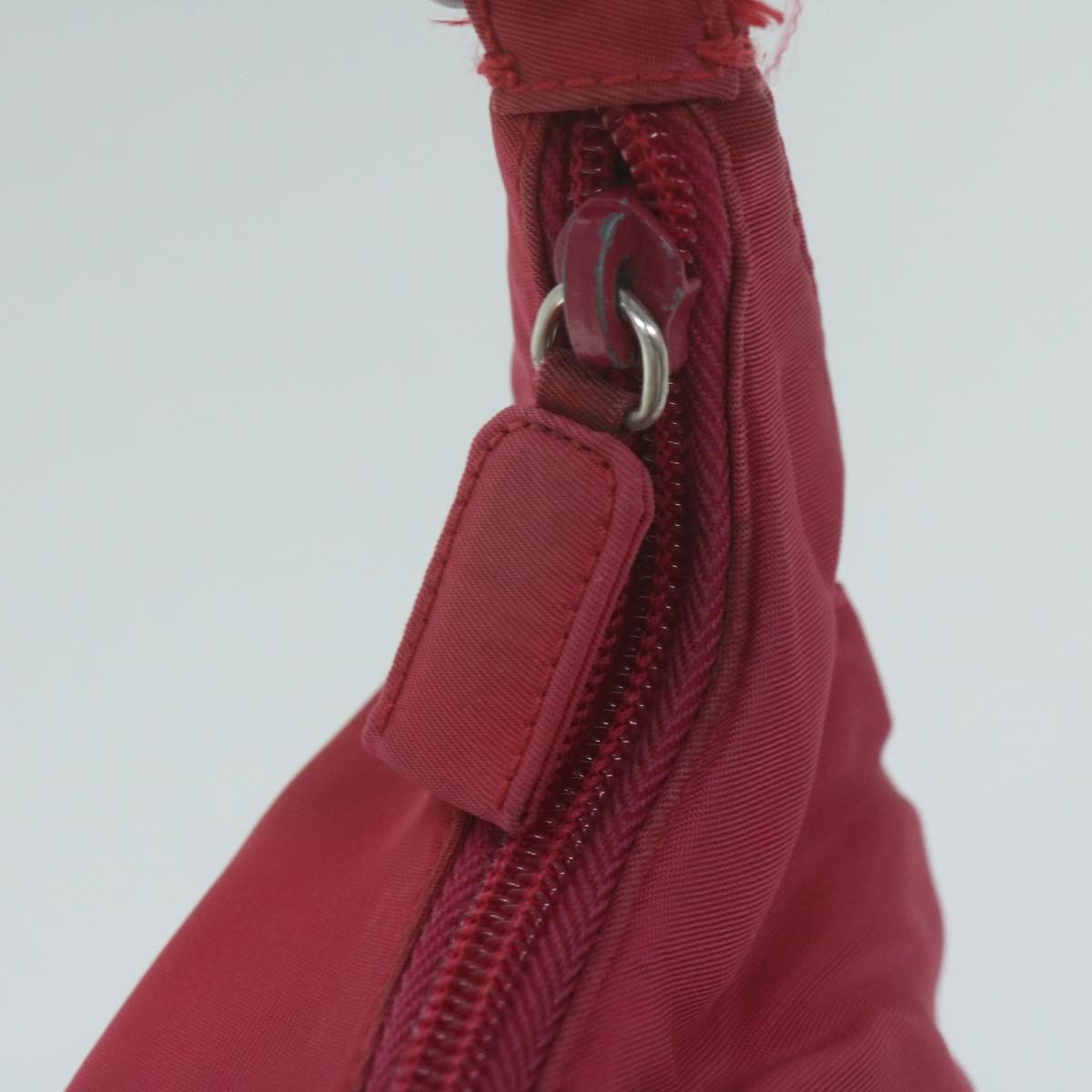 Prada Tessuto Pink Synthetic Shoulder Bag (Pre-Owned) Size ONE SIZE - 19 Thumbnail
