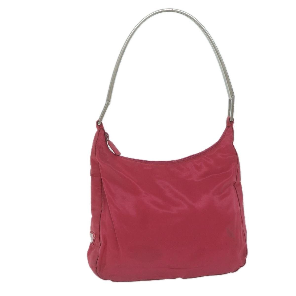 Prada Tessuto Pink Synthetic Shoulder Bag (Pre-Owned) Size ONE SIZE - 15 Thumbnail