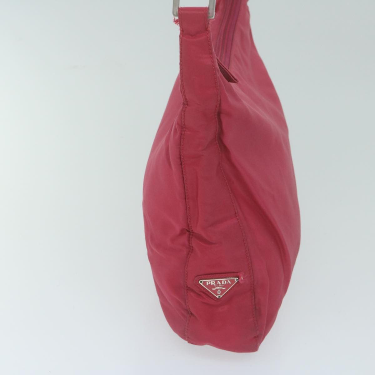Prada Tessuto Pink Synthetic Shoulder Bag (Pre-Owned) Size ONE SIZE - 10 Thumbnail