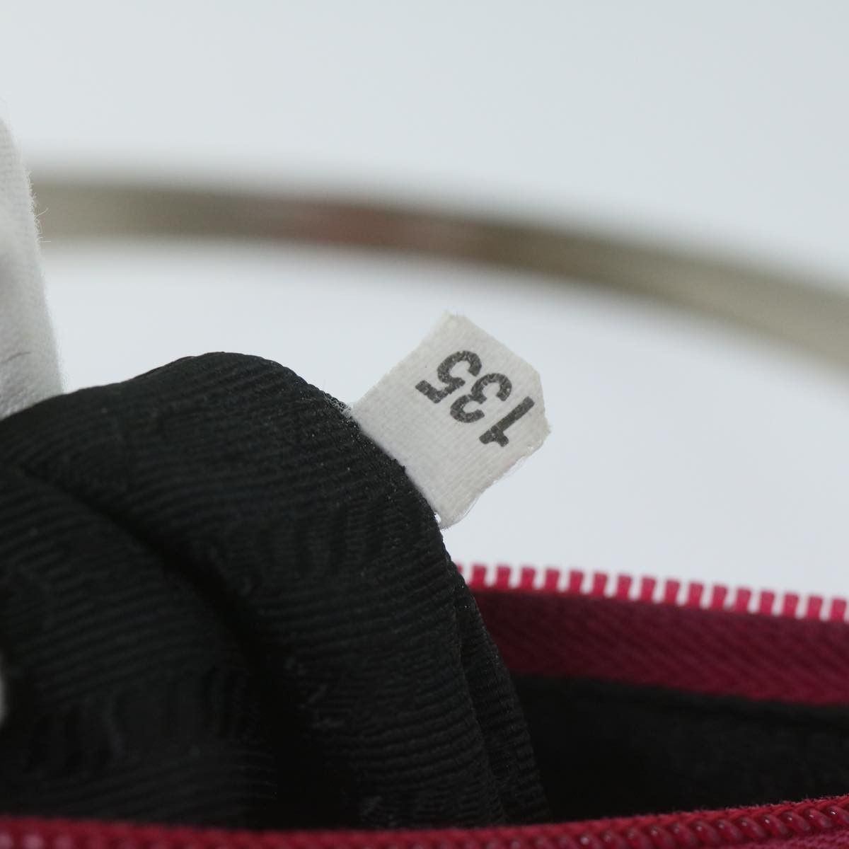 Prada Tessuto Pink Synthetic Shoulder Bag (Pre-Owned) Size ONE SIZE - 6 Thumbnail