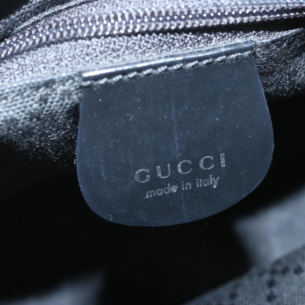 Gucci Bamboo Black Synthetic Handbag (Pre-Owned) Size ONE SIZE - 6 Thumbnail