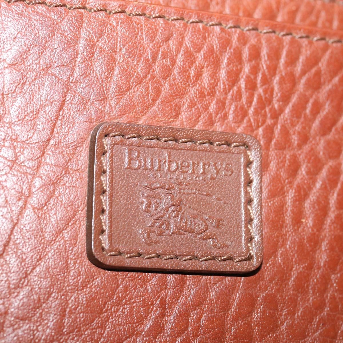 Burberry Brown Leather Clutch Bag (Pre-Owned) Size ONE SIZE - 16 Thumbnail