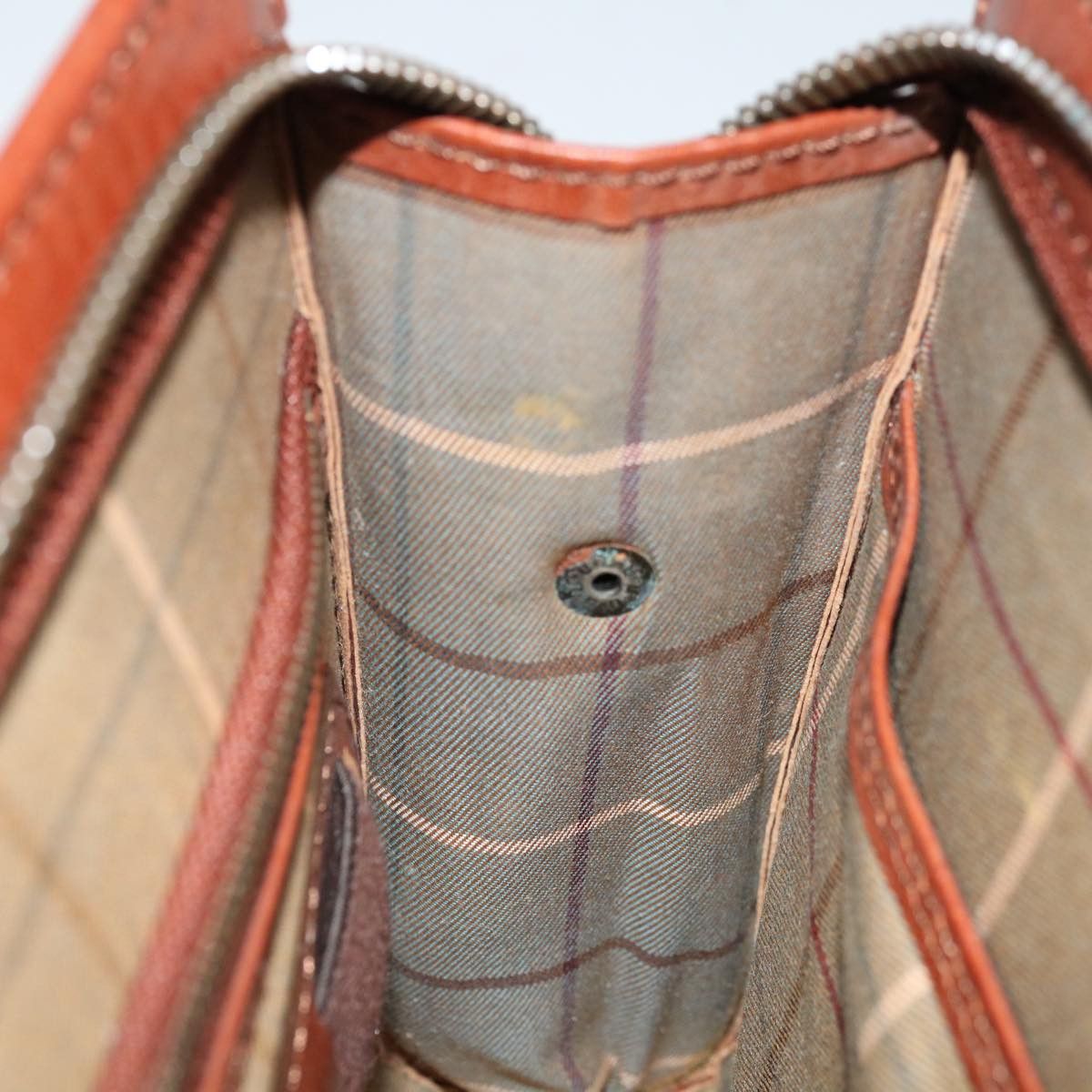 Burberry Brown Leather Clutch Bag (Pre-Owned) Size ONE SIZE - 17 Thumbnail
