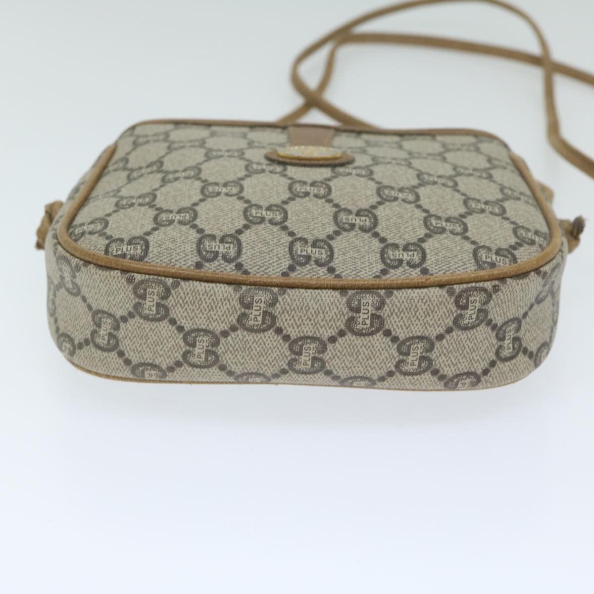 Gucci Gg Canvas Beige Canvas Shoulder Bag (Pre-Owned) Size ONE SIZE - 3 Thumbnail