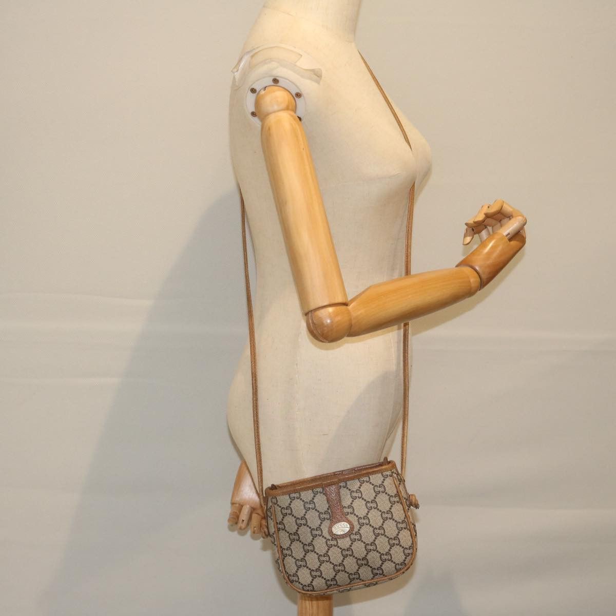 Gucci Gg Canvas Beige Canvas Shoulder Bag (Pre-Owned) Size ONE SIZE - 7 Thumbnail