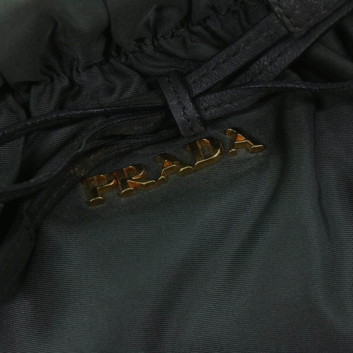 Prada Tessuto Khaki Synthetic Handbag (Pre-Owned) Size ONE SIZE - 20 Thumbnail
