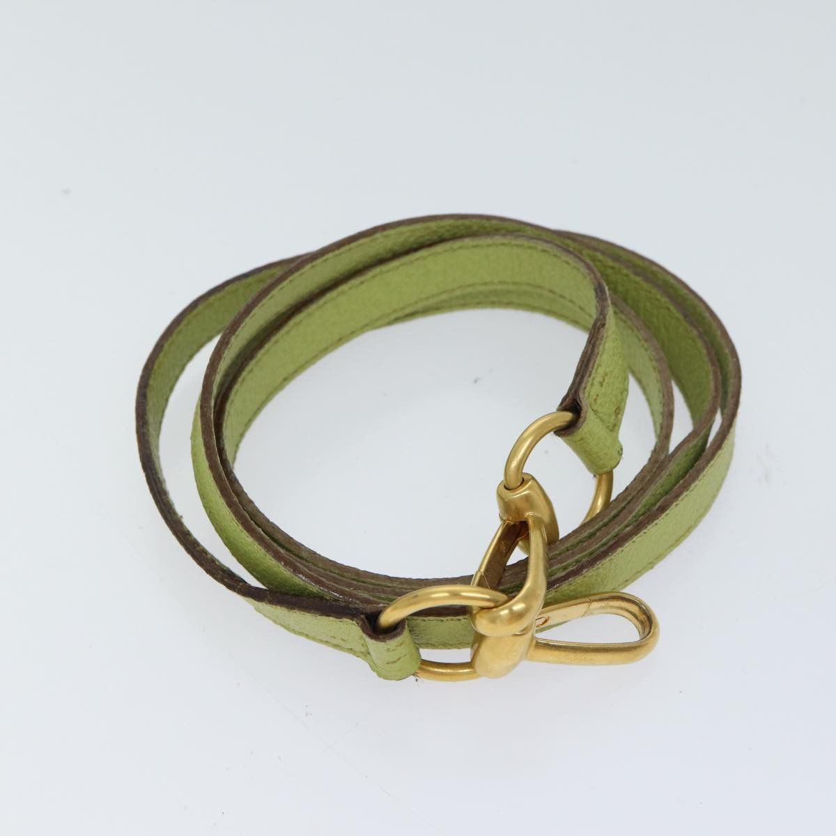 Gucci Bamboo Green Suede Handbag (Pre-Owned) Size ONE SIZE - 8 Thumbnail