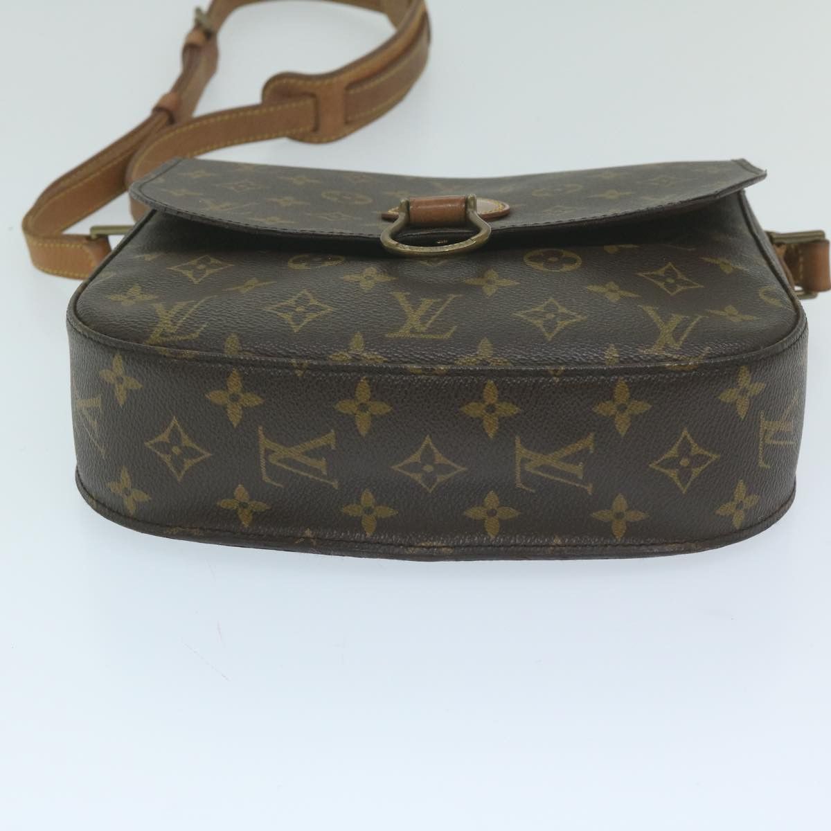 Louis Vuitton Saint Cloud Brown Canvas Shoulder Bag (Pre-Owned) Size ONE SIZE - 3 Thumbnail