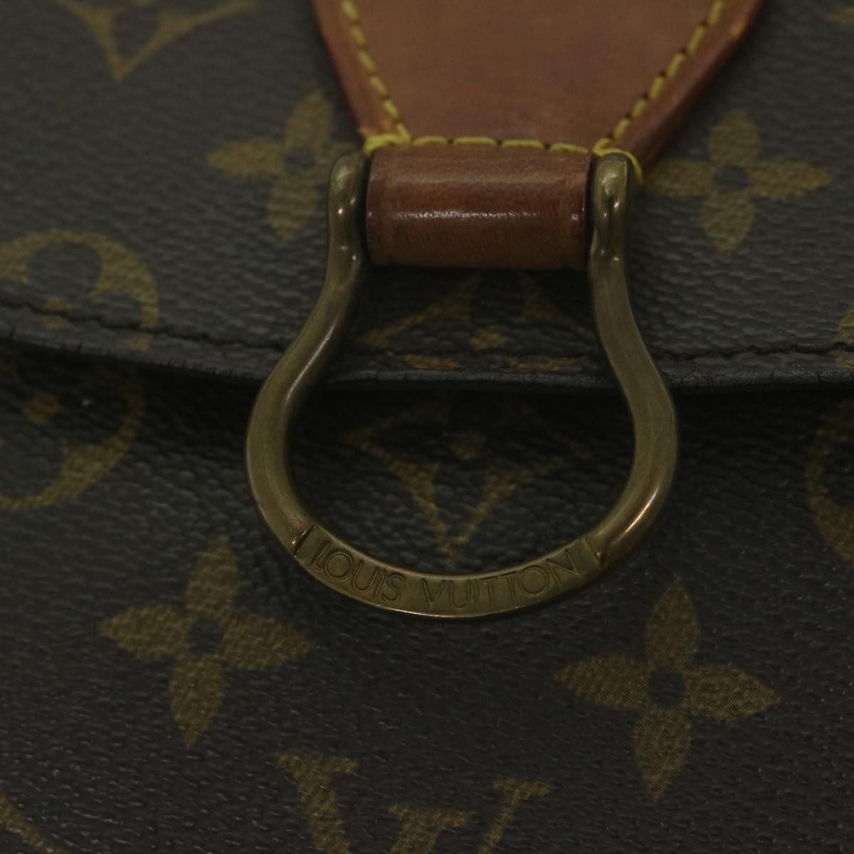 Louis Vuitton Saint Cloud Brown Canvas Shoulder Bag (Pre-Owned) Size ONE SIZE - 18 Thumbnail