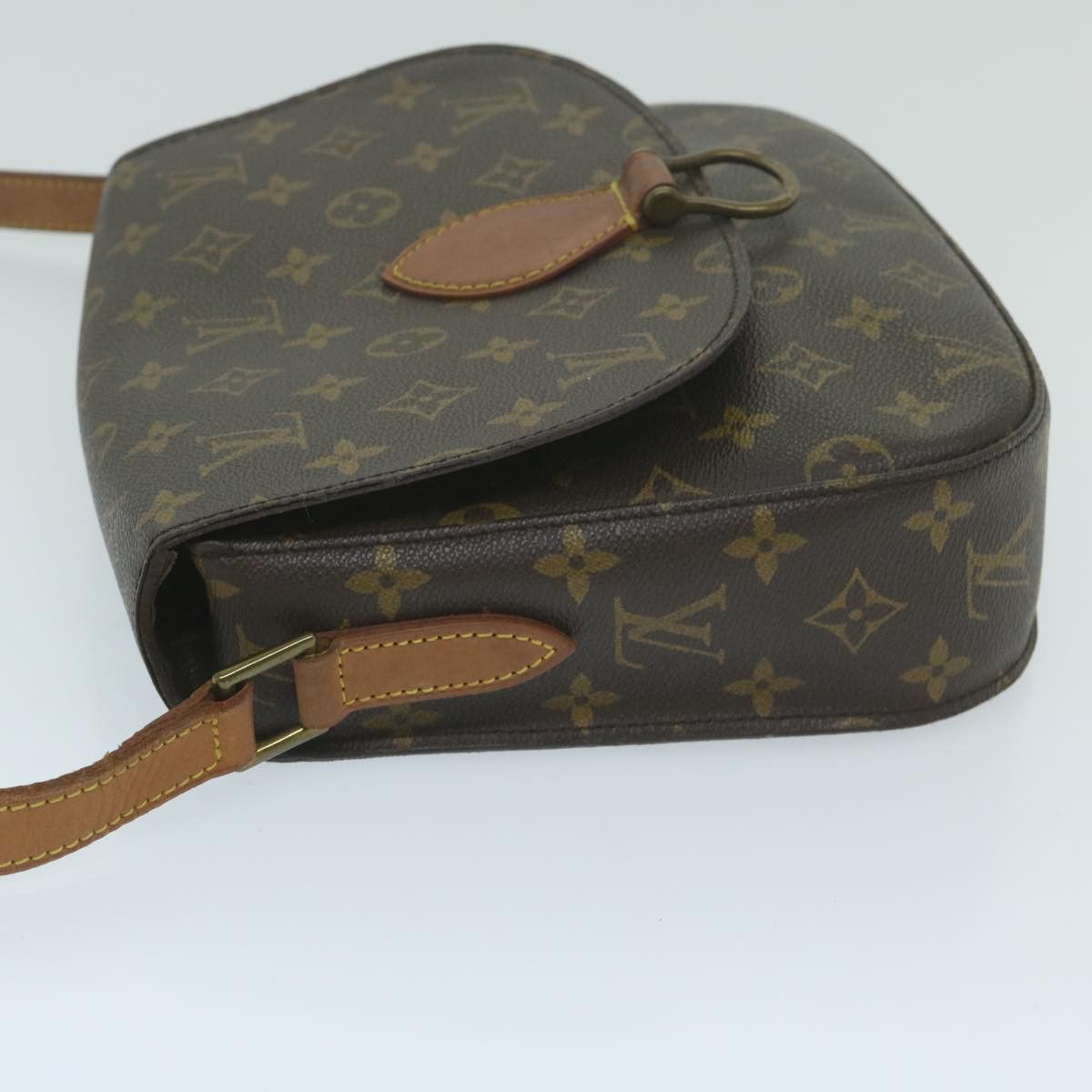 Louis Vuitton Saint Cloud Brown Canvas Shoulder Bag (Pre-Owned) Size ONE SIZE - 8 Thumbnail