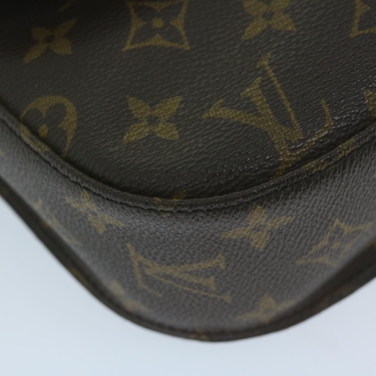 Louis Vuitton Saint Cloud Brown Canvas Shoulder Bag (Pre-Owned) Size ONE SIZE - 14 Thumbnail