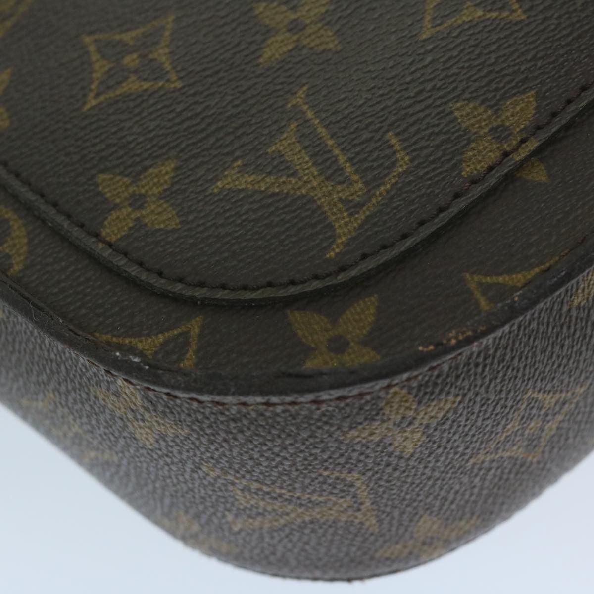 Louis Vuitton Saint Cloud Brown Canvas Shoulder Bag (Pre-Owned) Size ONE SIZE - 16 Thumbnail