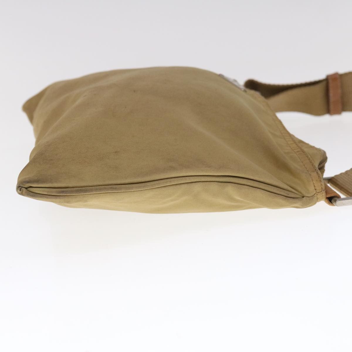 Prada Tessuto Beige Synthetic Shoulder Bag (Pre-Owned) Size ONE SIZE - 11 Thumbnail