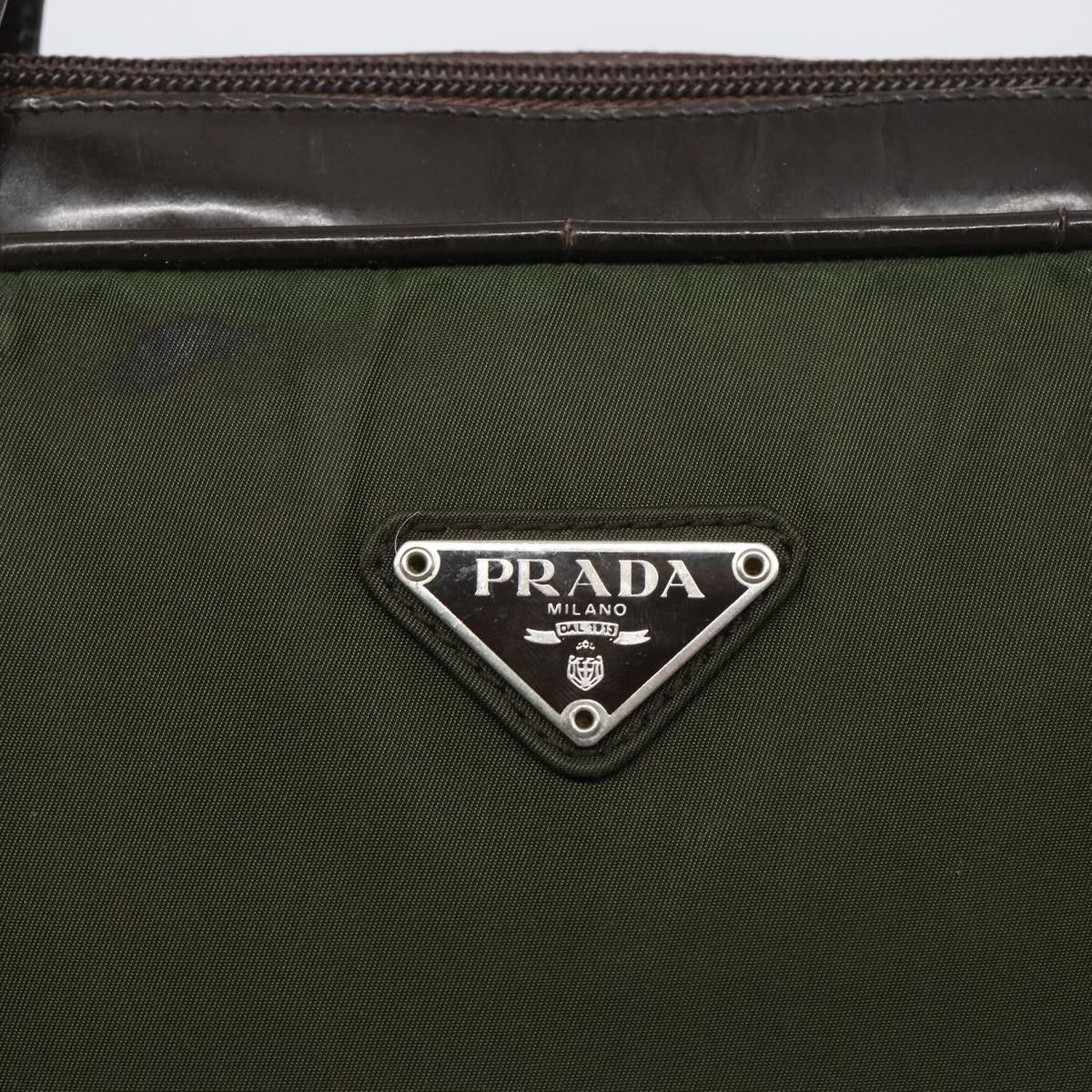 Prada Green Synthetic Tote Bag (Pre-Owned) Size ONE SIZE - 17 Thumbnail