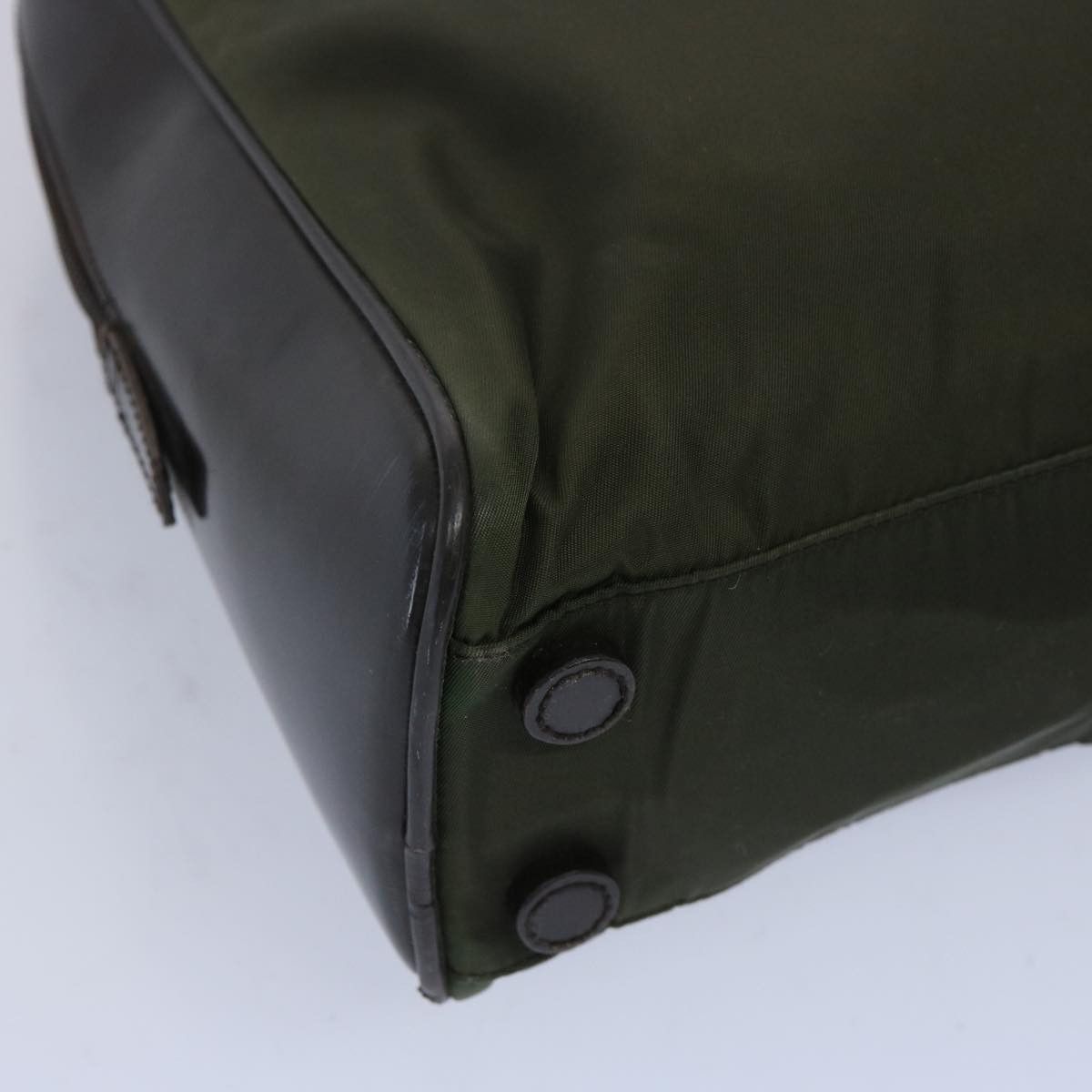 Prada Green Synthetic Tote Bag (Pre-Owned) Size ONE SIZE - 15 Thumbnail