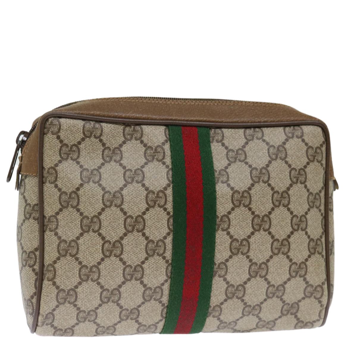 Gucci Gg Canvas Beige Canvas Clutch Bag (Pre-Owned) Size ONE SIZE - 17 Thumbnail