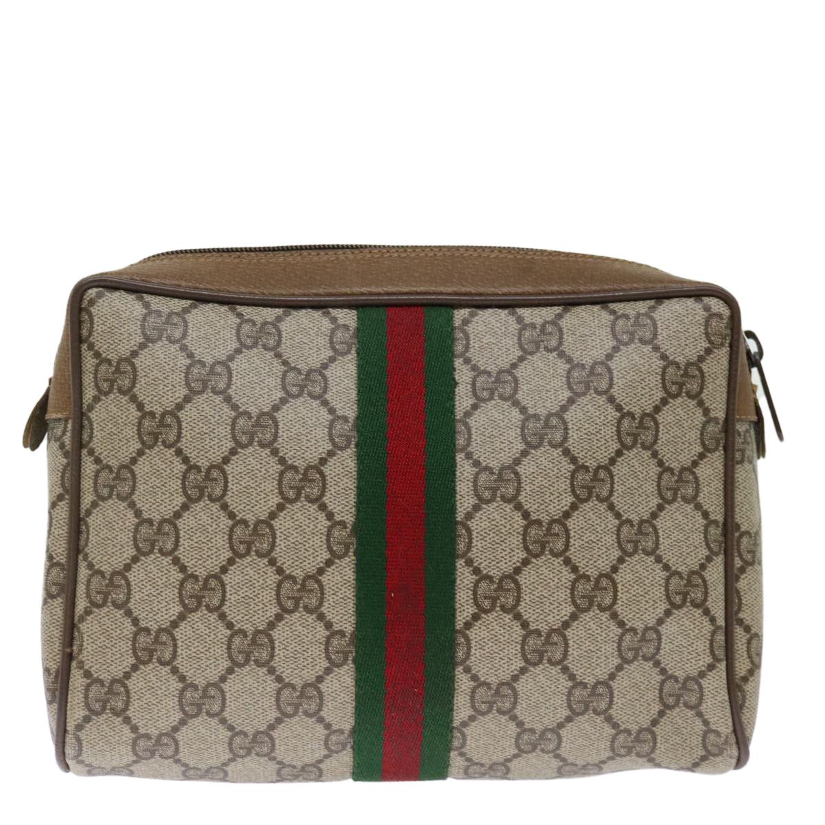 Gucci Gg Canvas Beige Canvas Clutch Bag (Pre-Owned) Size ONE SIZE - 2 Thumbnail