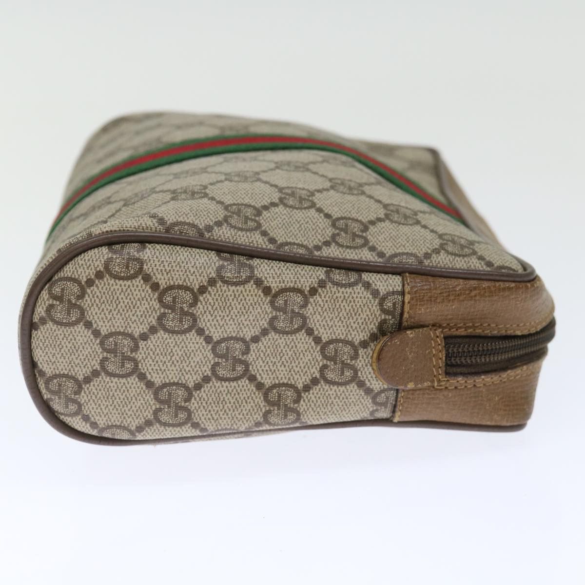 Gucci Gg Canvas Beige Canvas Clutch Bag (Pre-Owned) Size ONE SIZE - 8 Thumbnail