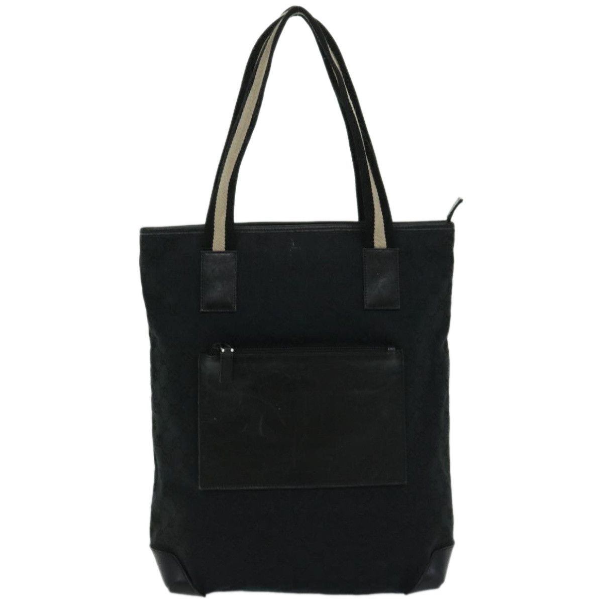 Gucci Gg Canvas Black Canvas Tote Bag (Pre-Owned) Size ONE SIZE - 19 Thumbnail