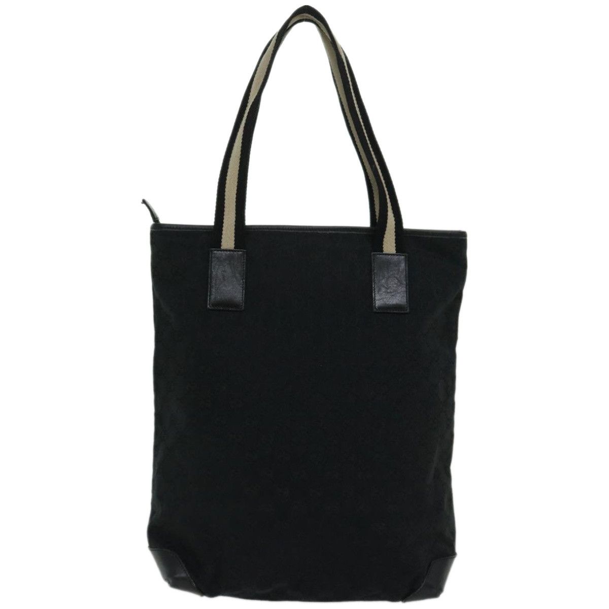 Gucci Gg Canvas Black Canvas Tote Bag (Pre-Owned) Size ONE SIZE - 2 Thumbnail