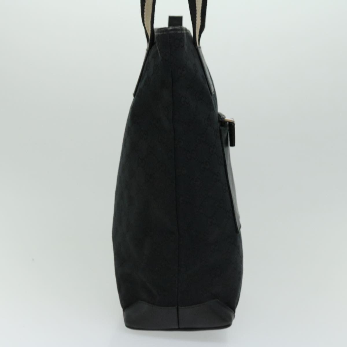 Gucci Gg Canvas Black Canvas Tote Bag (Pre-Owned) Size ONE SIZE - 9 Thumbnail
