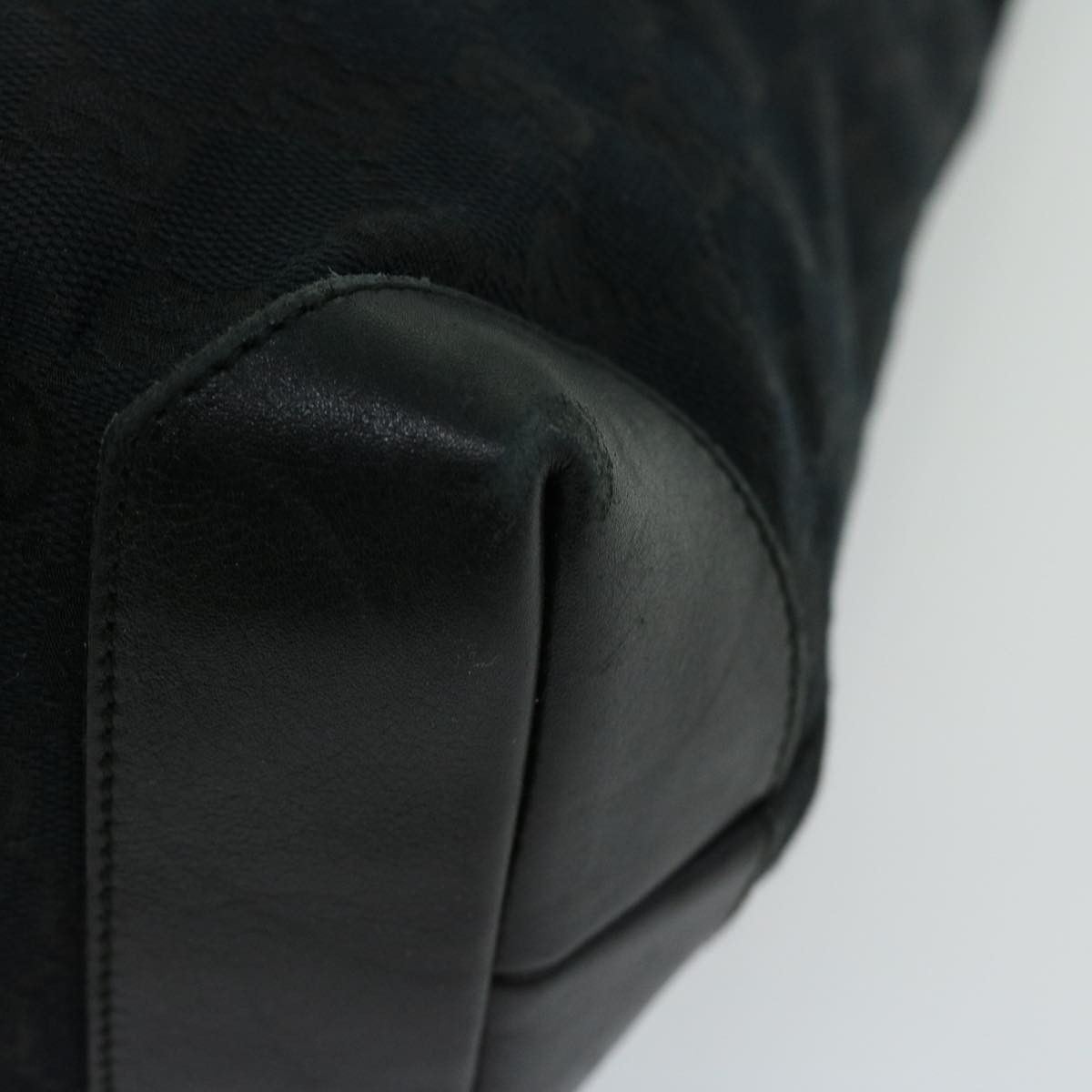 Gucci Gg Canvas Black Canvas Tote Bag (Pre-Owned) Size ONE SIZE - 14 Thumbnail