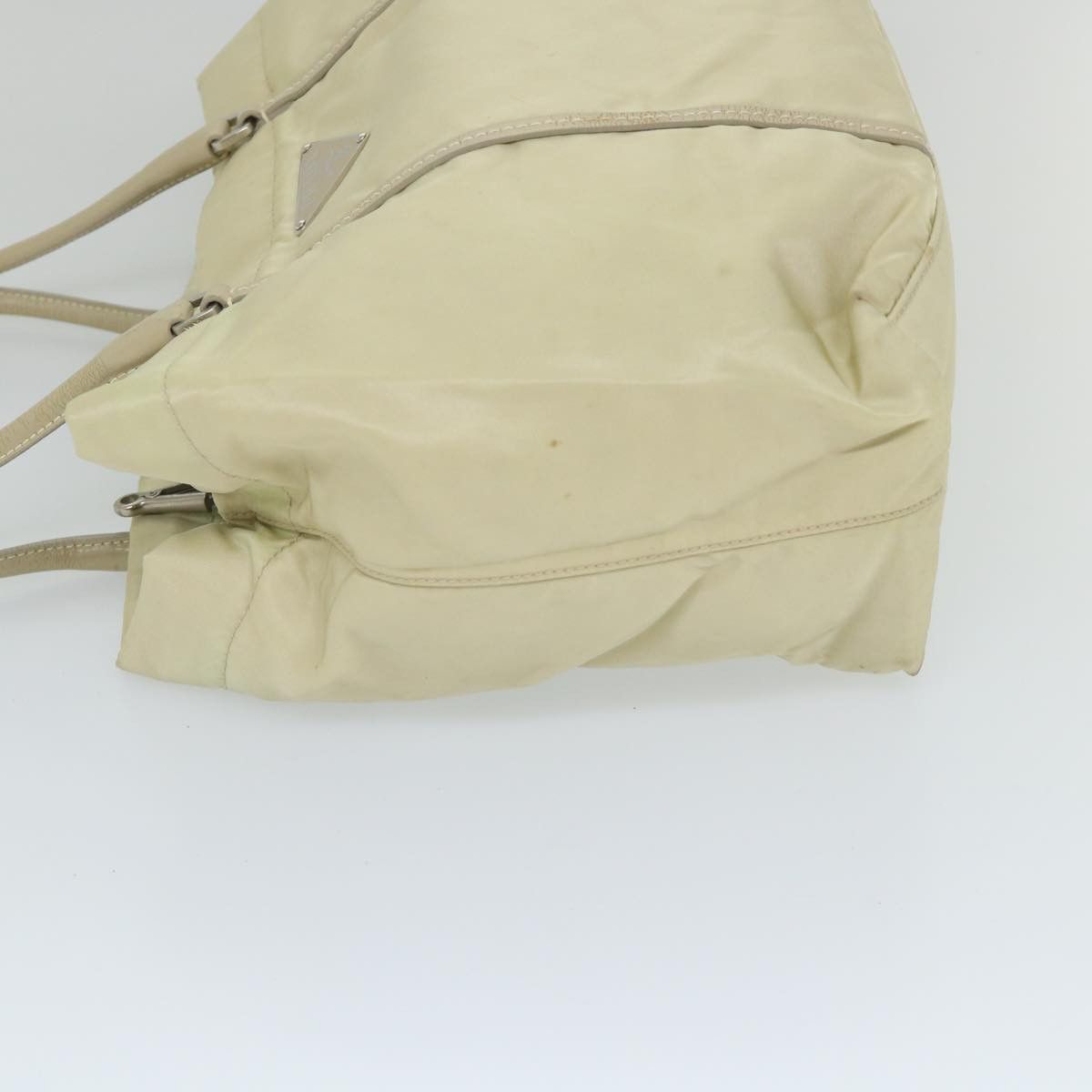 Prada Tessuto White Synthetic Shoulder Bag (Pre-Owned) Size ONE SIZE - 11 Thumbnail