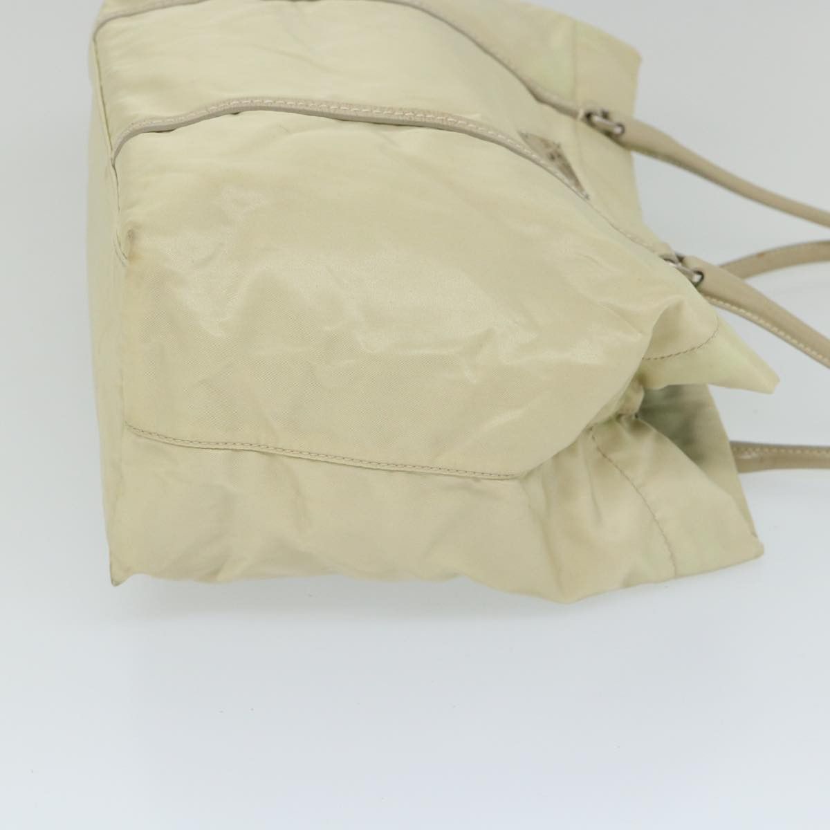 Prada Tessuto White Synthetic Shoulder Bag (Pre-Owned) Size ONE SIZE - 10 Thumbnail