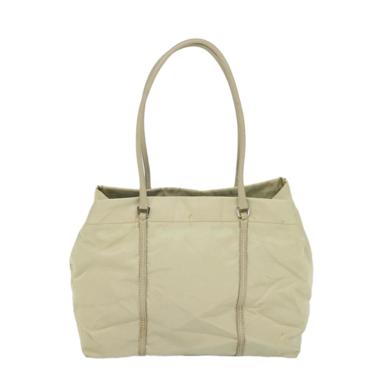 Prada Tessuto White Synthetic Shoulder Bag (Pre-Owned) Size ONE SIZE - 2 Thumbnail