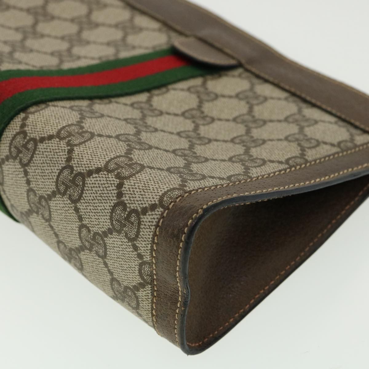 Gucci Ophidia Beige Canvas Clutch Bag (Pre-Owned) Size ONE SIZE - 8 Thumbnail
